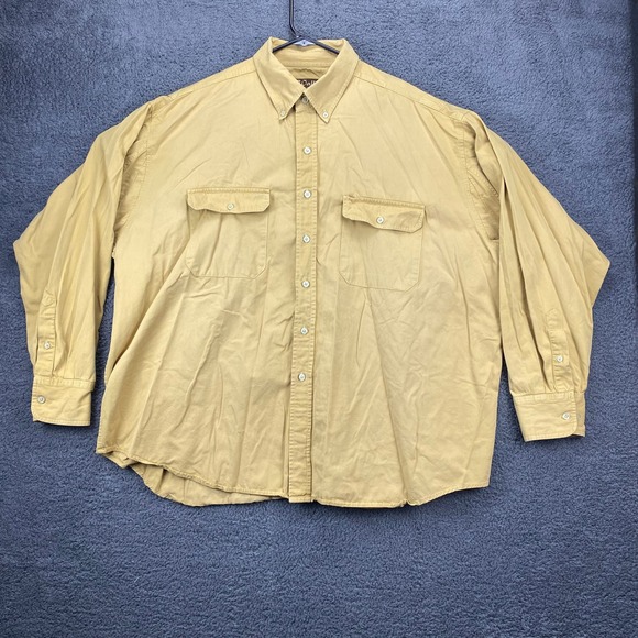 Walls Ranch Wear Button Down Shirt Long‎ Sleeve Pockets Cotton 3XL - Picture 1 of 13
